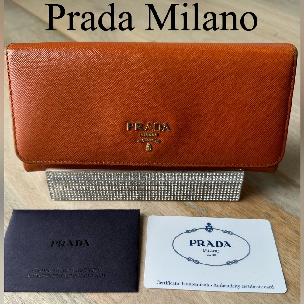 PRADA LONG SAFFIANO WALLET